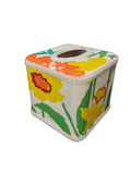 Draper Fabric Tissue Holder - Les Fleures de Toulon