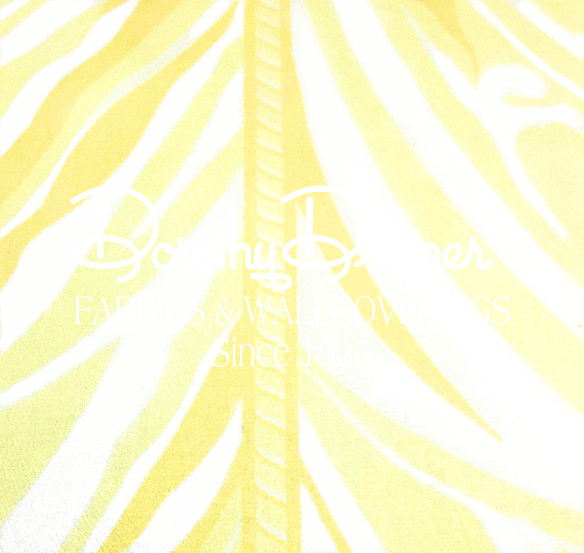 Versailles Yellow Fabric