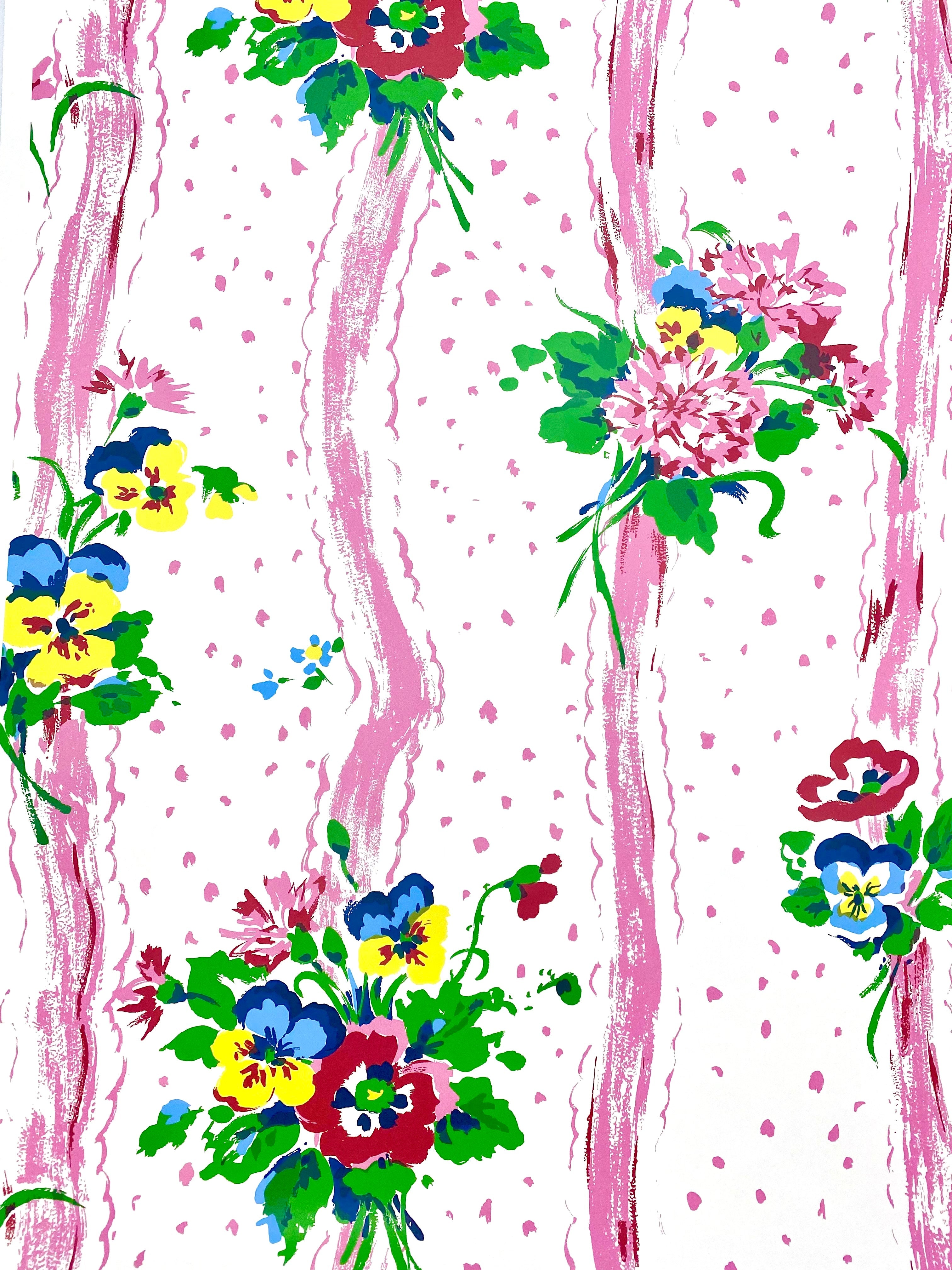 Garden Party Wallpaper - Pink