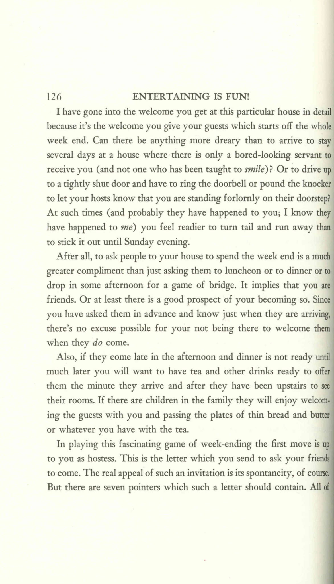 Entertaining is Fun! How to Be a Popular Hostess - Carleton Varney