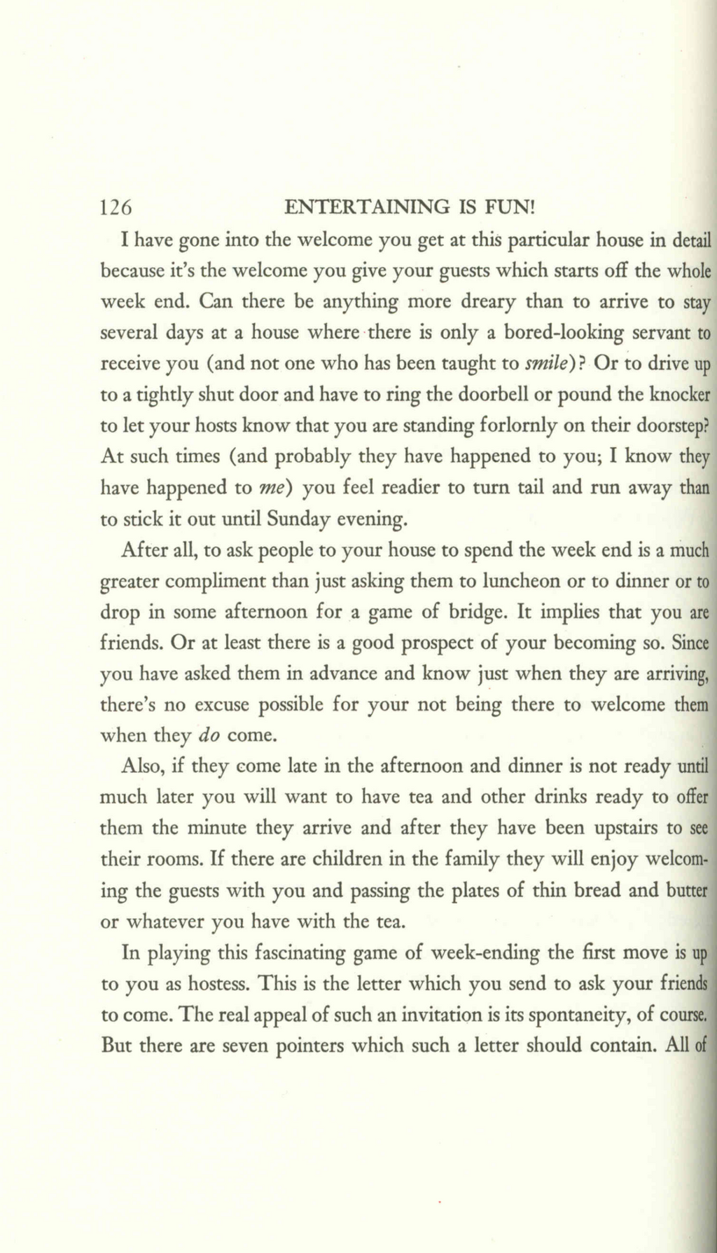 Entertaining is Fun! How to Be a Popular Hostess - Carleton Varney