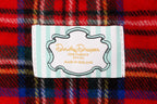 Luxurious Lambswool Cape - Red Plaid