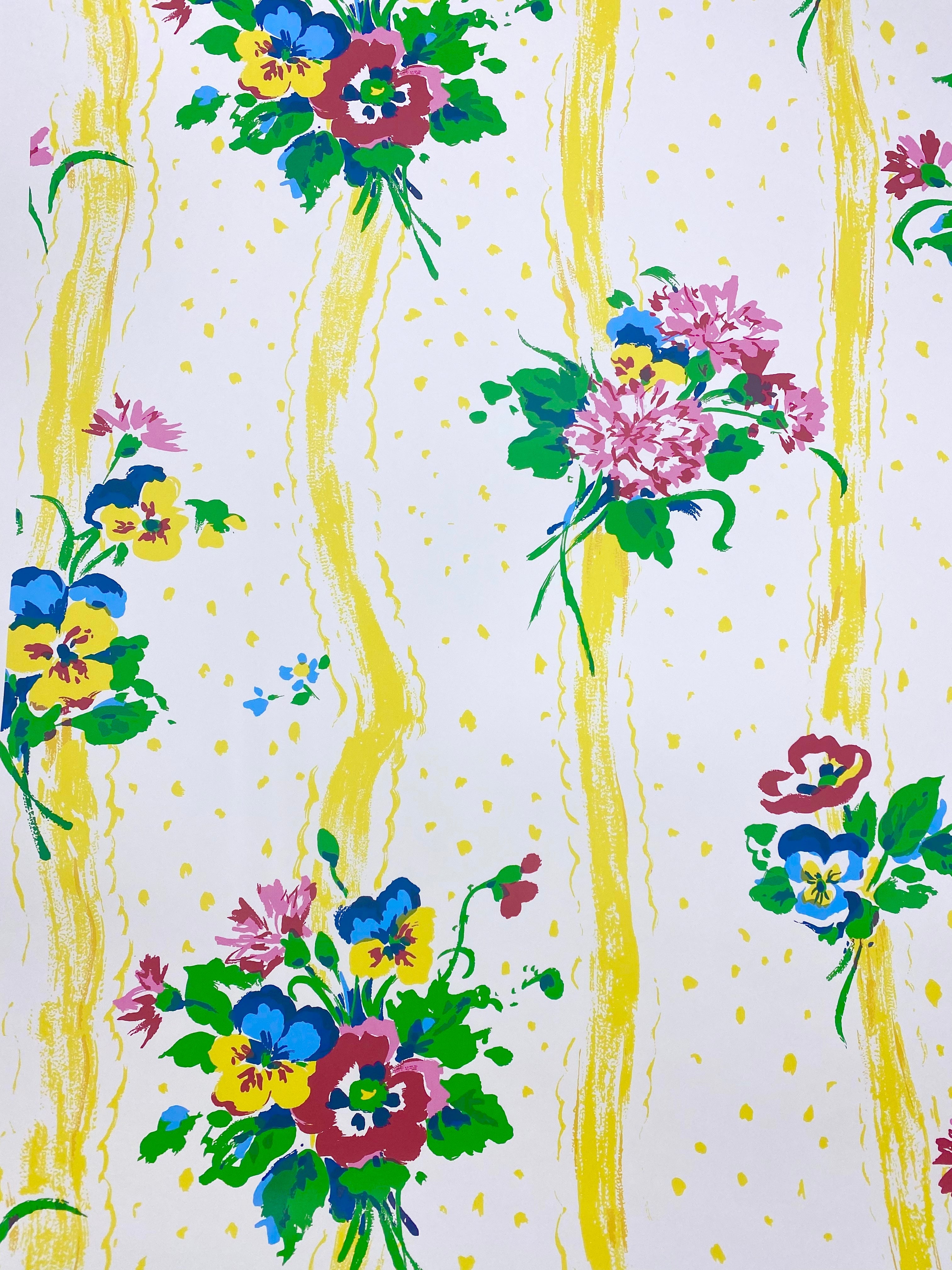 Garden Party Wallpaper - Yellow