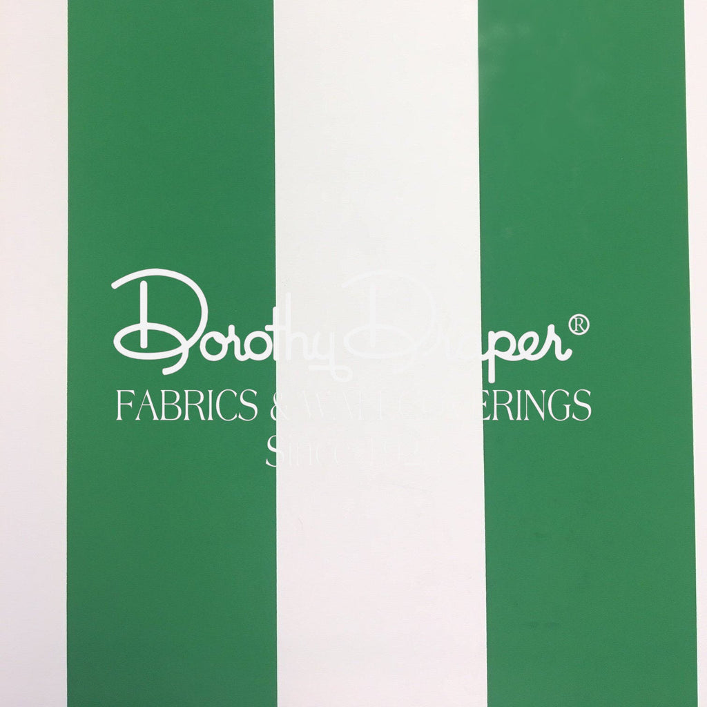 Draper Stripe Tennis Green Wallpaper