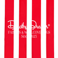 Draper Stripe Red Wallpaper
