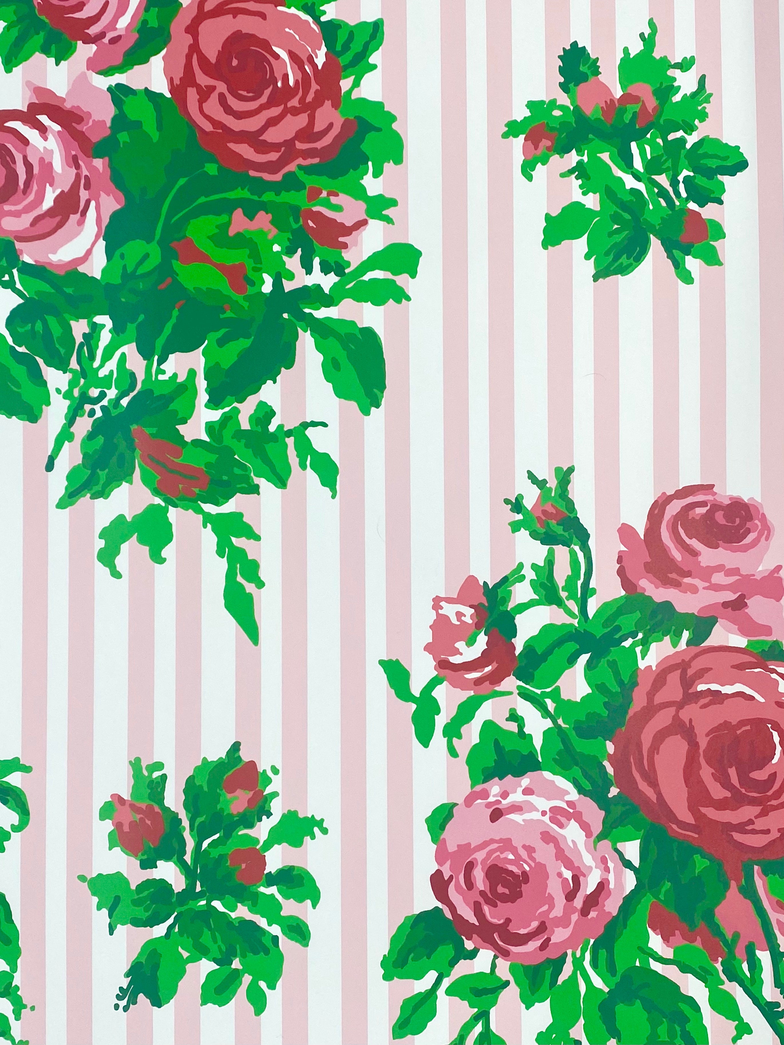 Windsor Garden - Pink Wallpaper