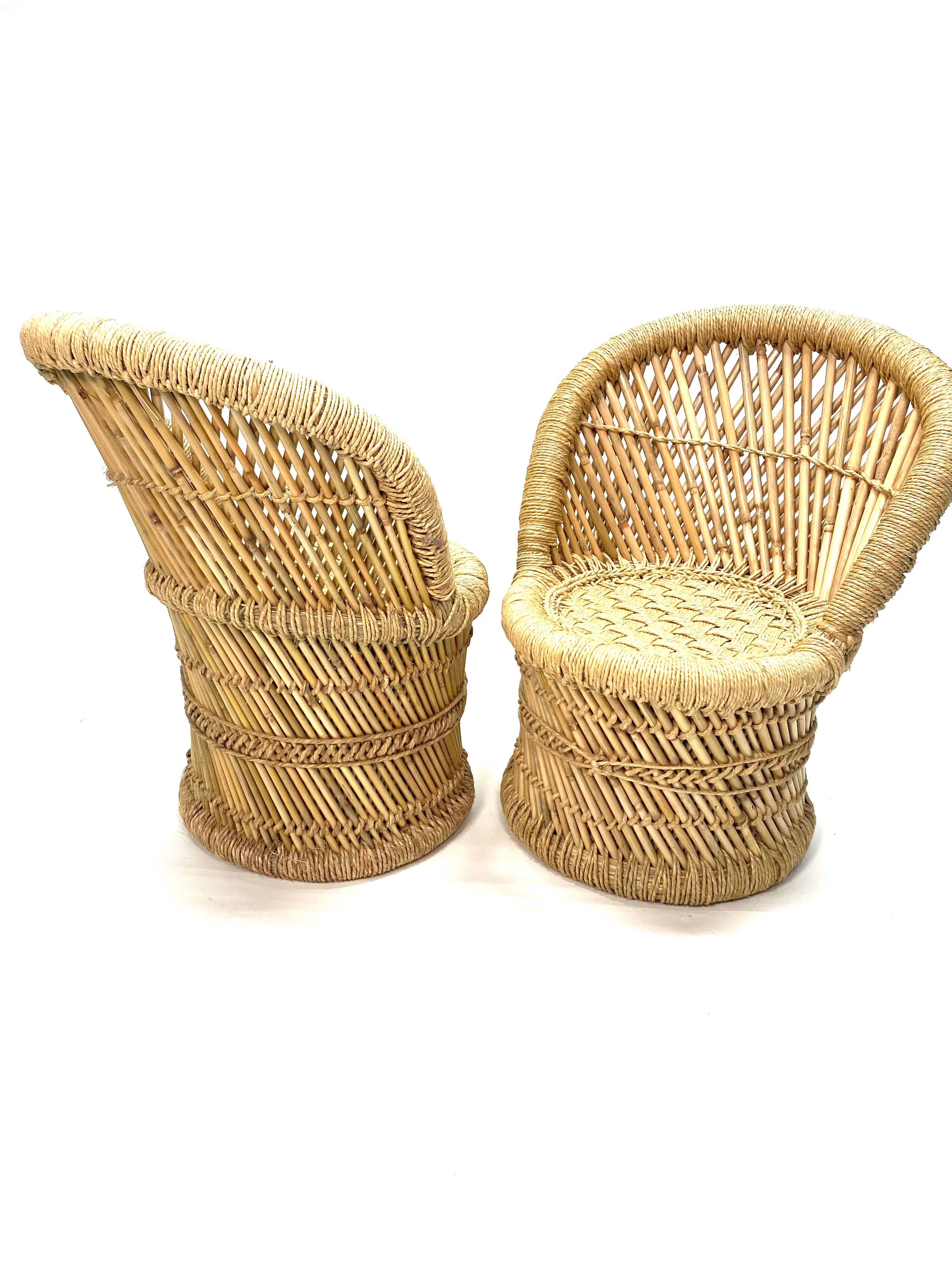 Pair of Children’s Cane Chairs