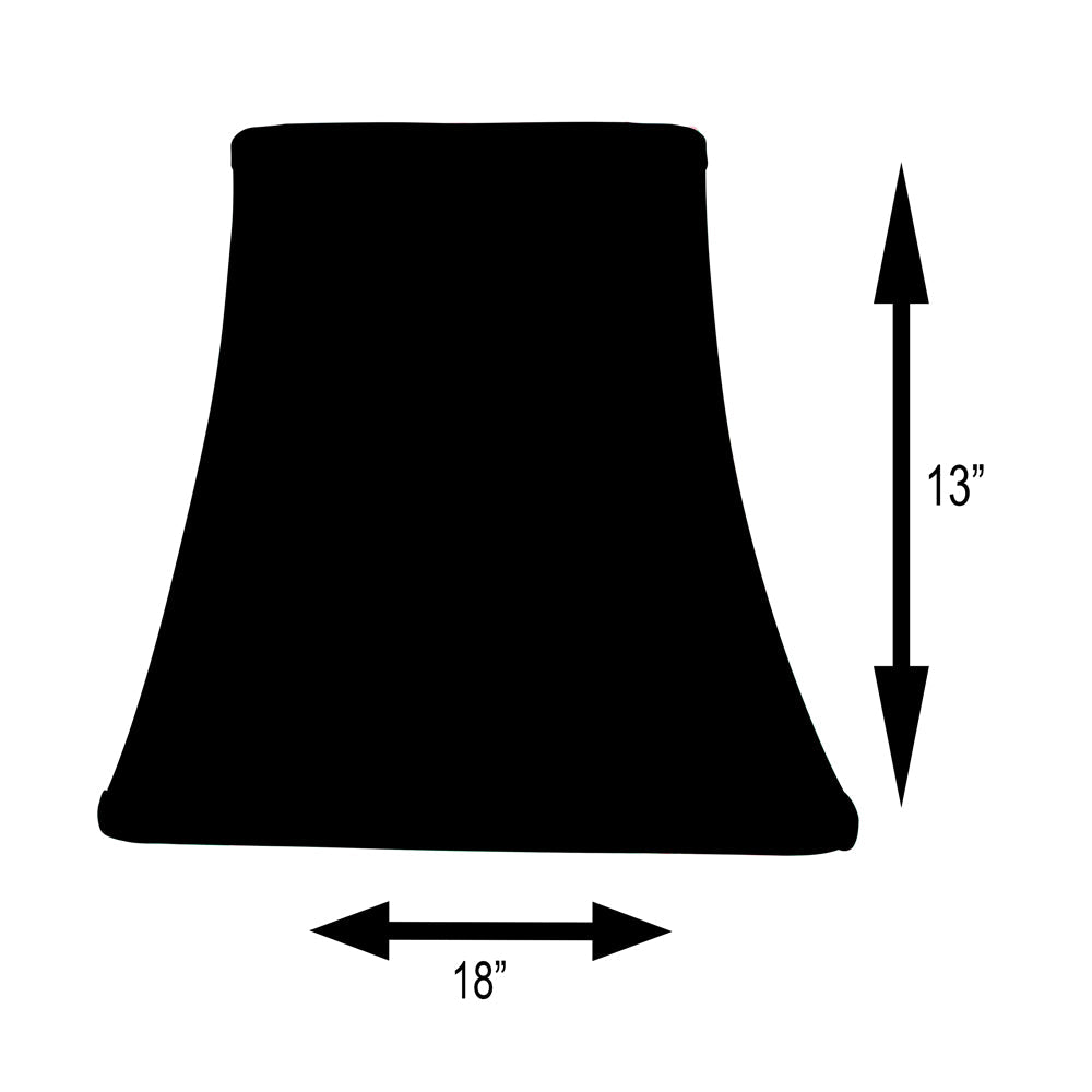 Pagoda Shaped Lampshade - Spring Leaves