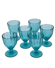 Aqua Glasses - Set of Six