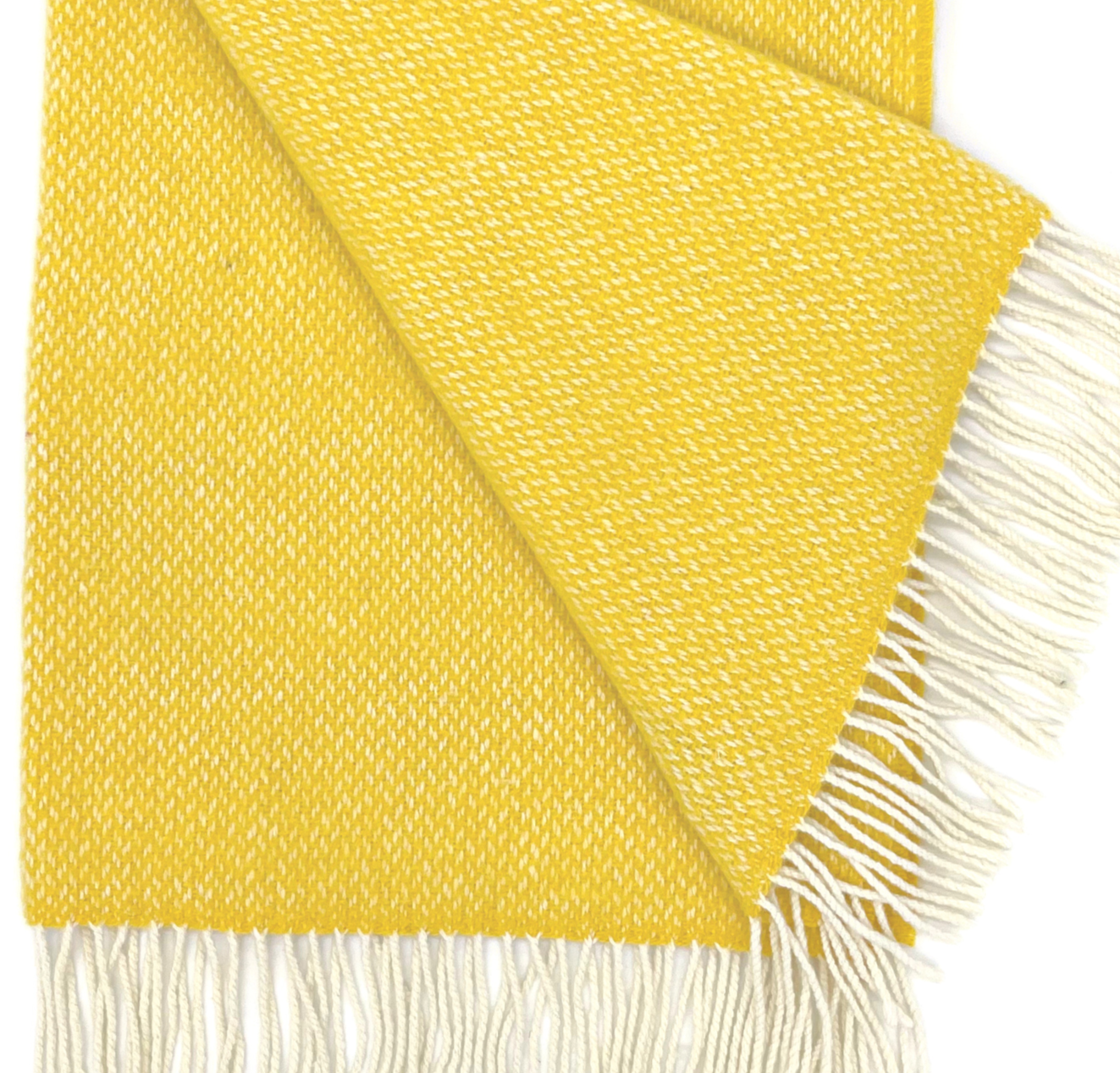 Baby Draper Merino Wool and Cashmere Blanket~Yellow