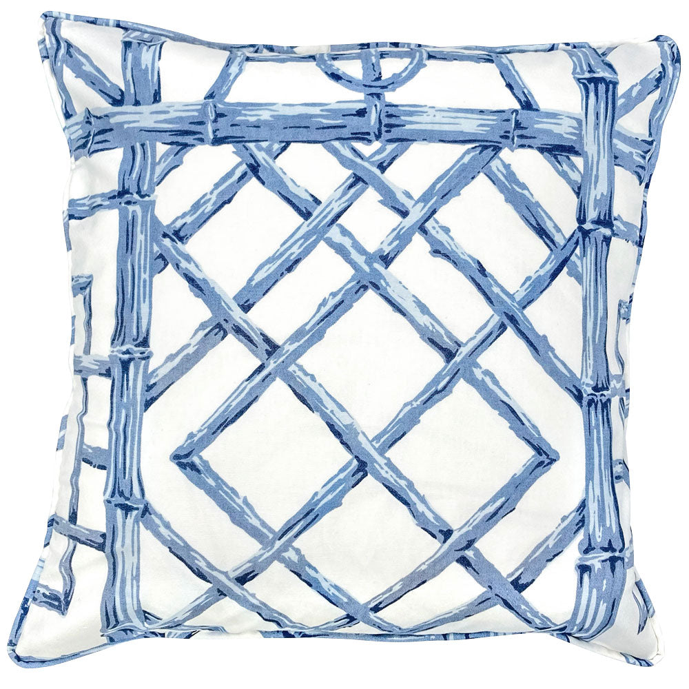 Bali Ha'i Throw Pillow - Blue