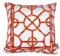 Bali Ha'i Throw Pillow - Mandarin