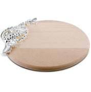 Large Cheese Board With Silver Vine Detail - Carleton Varney
