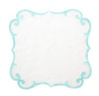 Dinner Napkin~ Set of Four Draper Linen Scroll