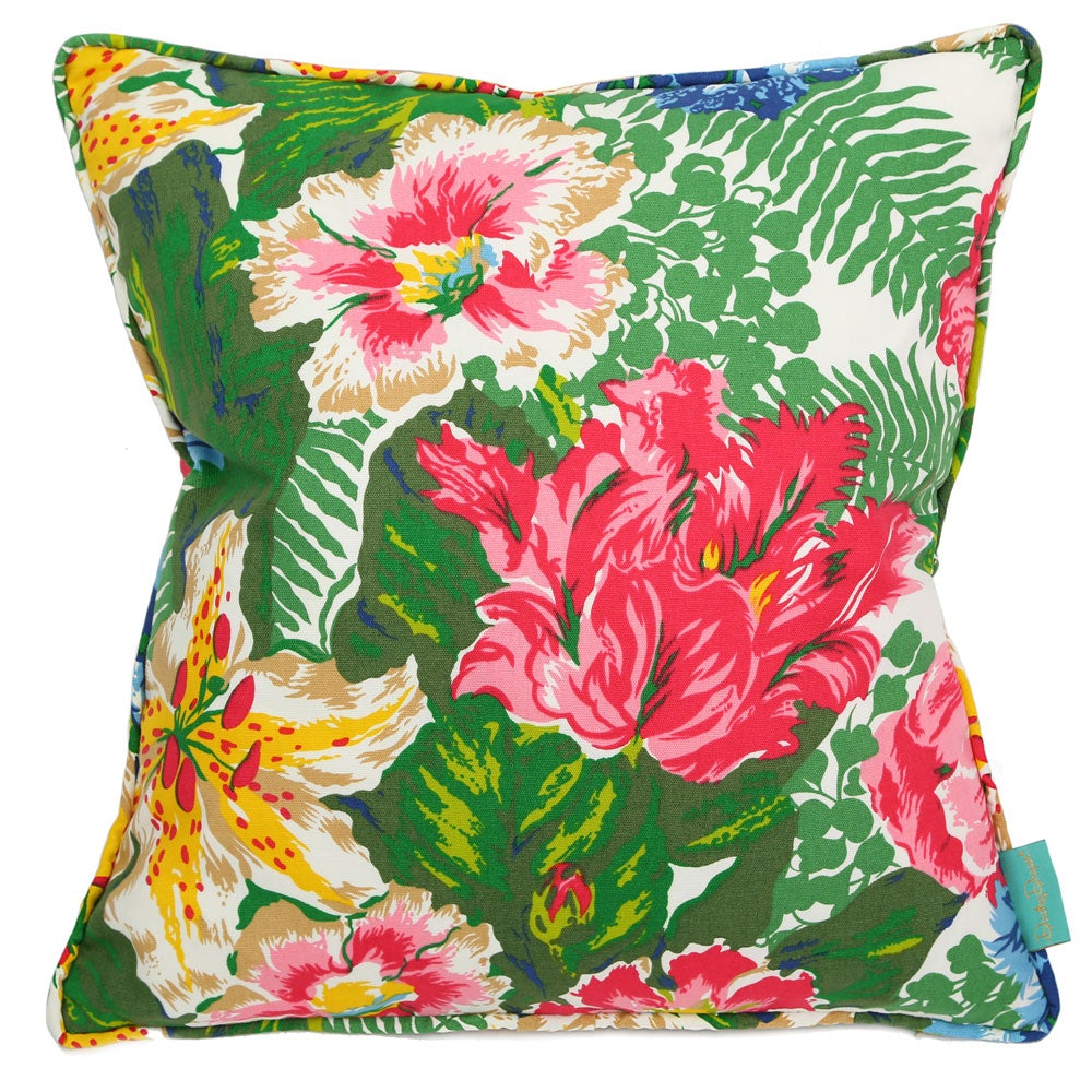 Greenbrier Garden Throw Pillow