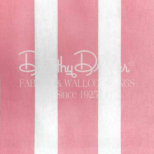 Draper Stripe Pastel Pink Fabric