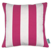 Draper Stripe Throw Pillow - Hot Pink