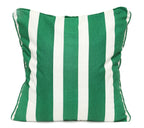Draper Stripe Tennis Green Fabric
