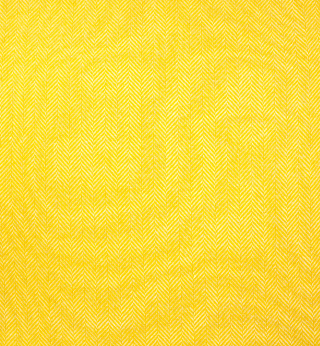 Merino Wool and Cashmere Throw - Sunshine