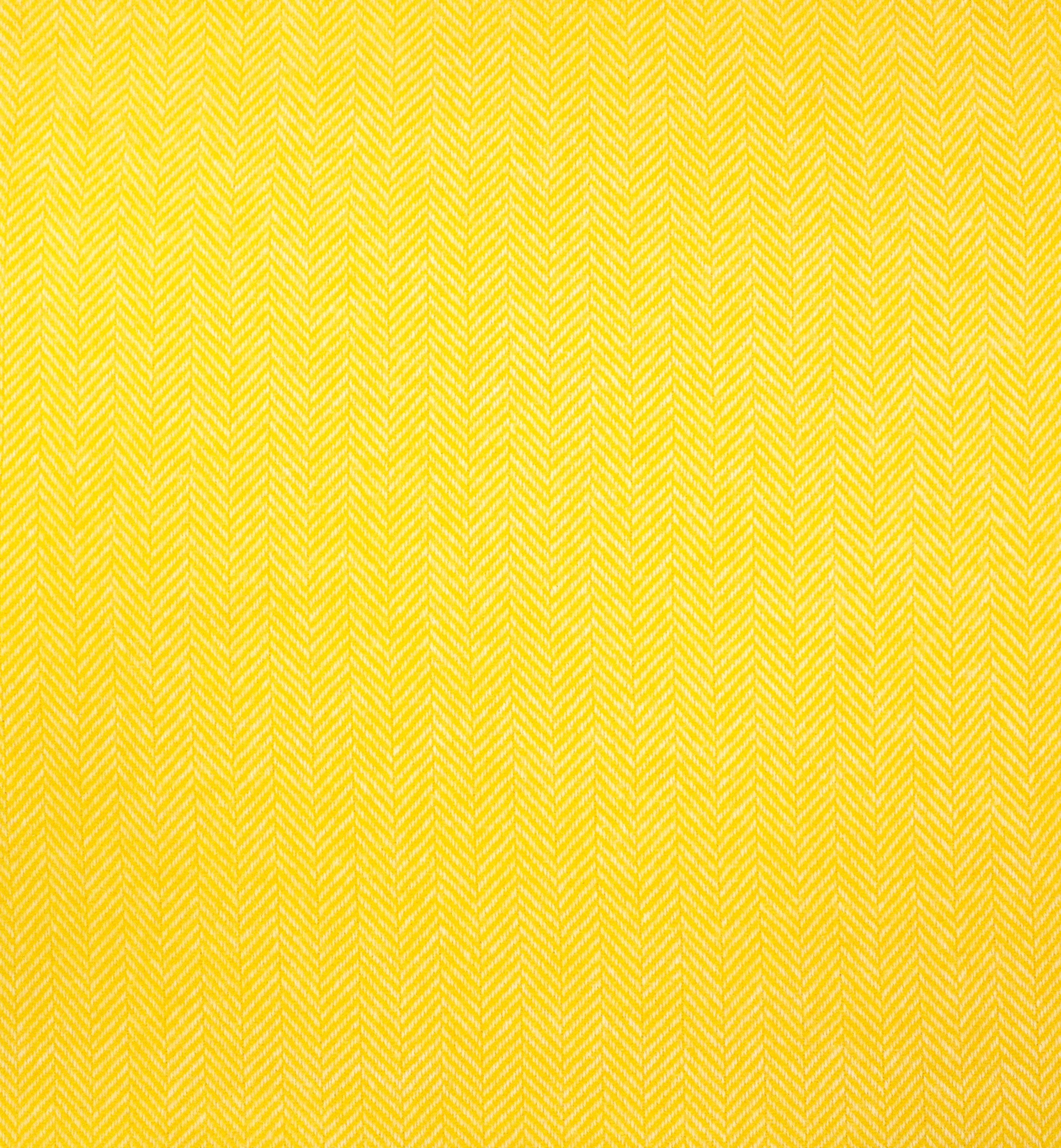 Merino Wool and Cashmere Throw - Sunshine