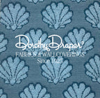 Summer Shells Sky Fabric