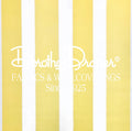 Draper Stripe Pale Yellow Fabric
