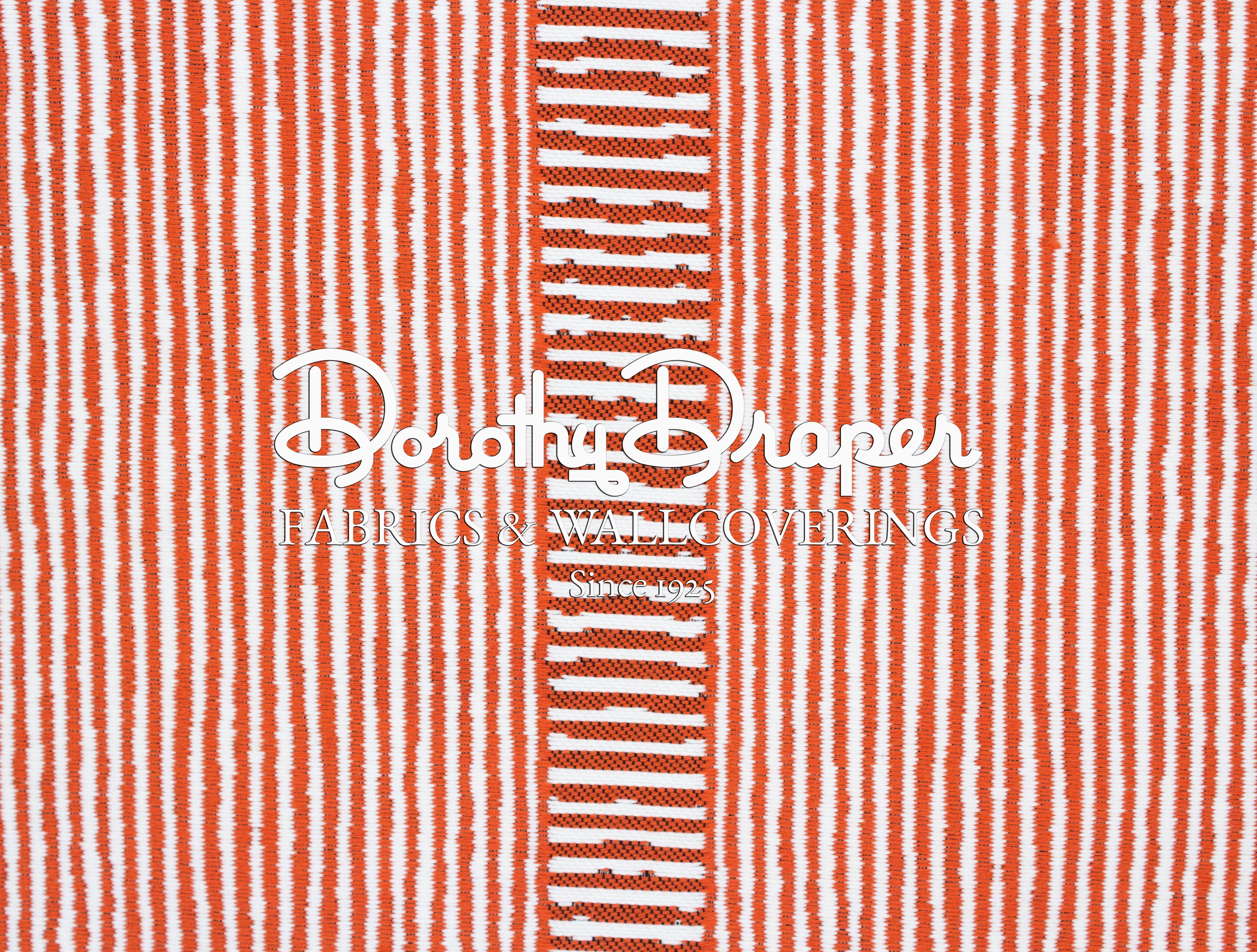 Lovango Beach Stripe Coral- Outdoor Contract Fabric