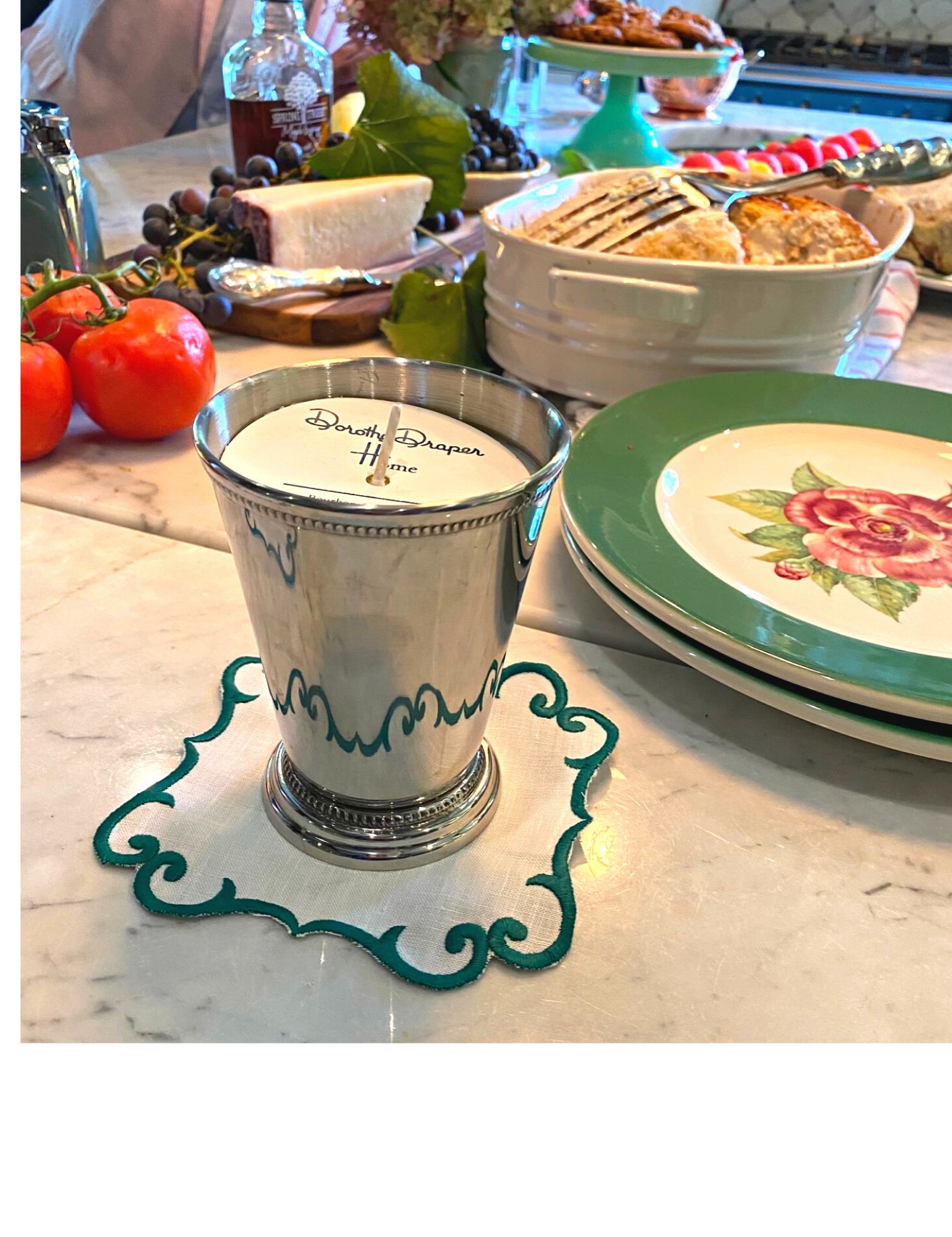 Polished Julep Cup Candle