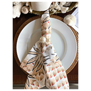 Set of Four Dinner Napkins - Lani Brown