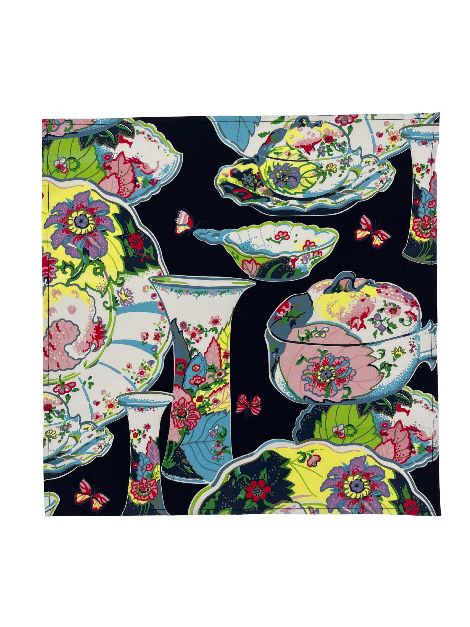 Set of Four Dinner Napkins - Nelson Imari Plate