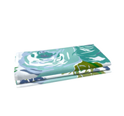 Set of Four Napkins~Princess Grace in Blue