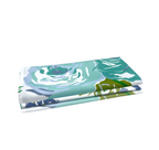 Set of Four Napkins~Princess Grace in Blue