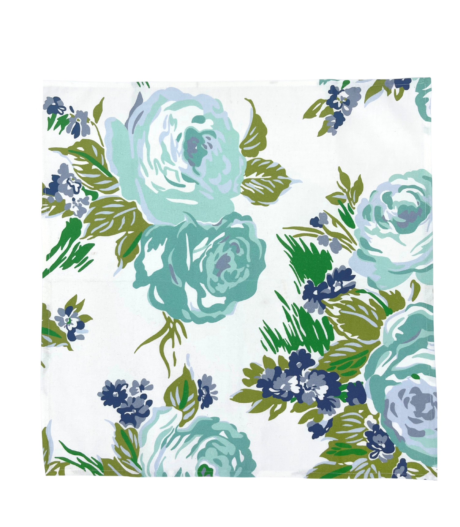 Set of Four Napkins~Princess Grace in Blue