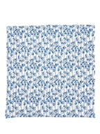 Set of Four Dinner Napkins - Oak Leaves Blue