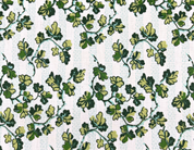 Set of Four Linen Napkins - Oak Leaves Green