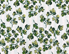 Set of Four Linen Napkins - Oak Leaves Green