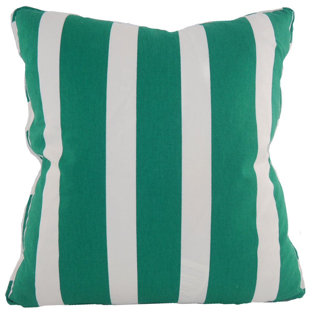 Draper Stripe Throw Pillow - Tennis Green