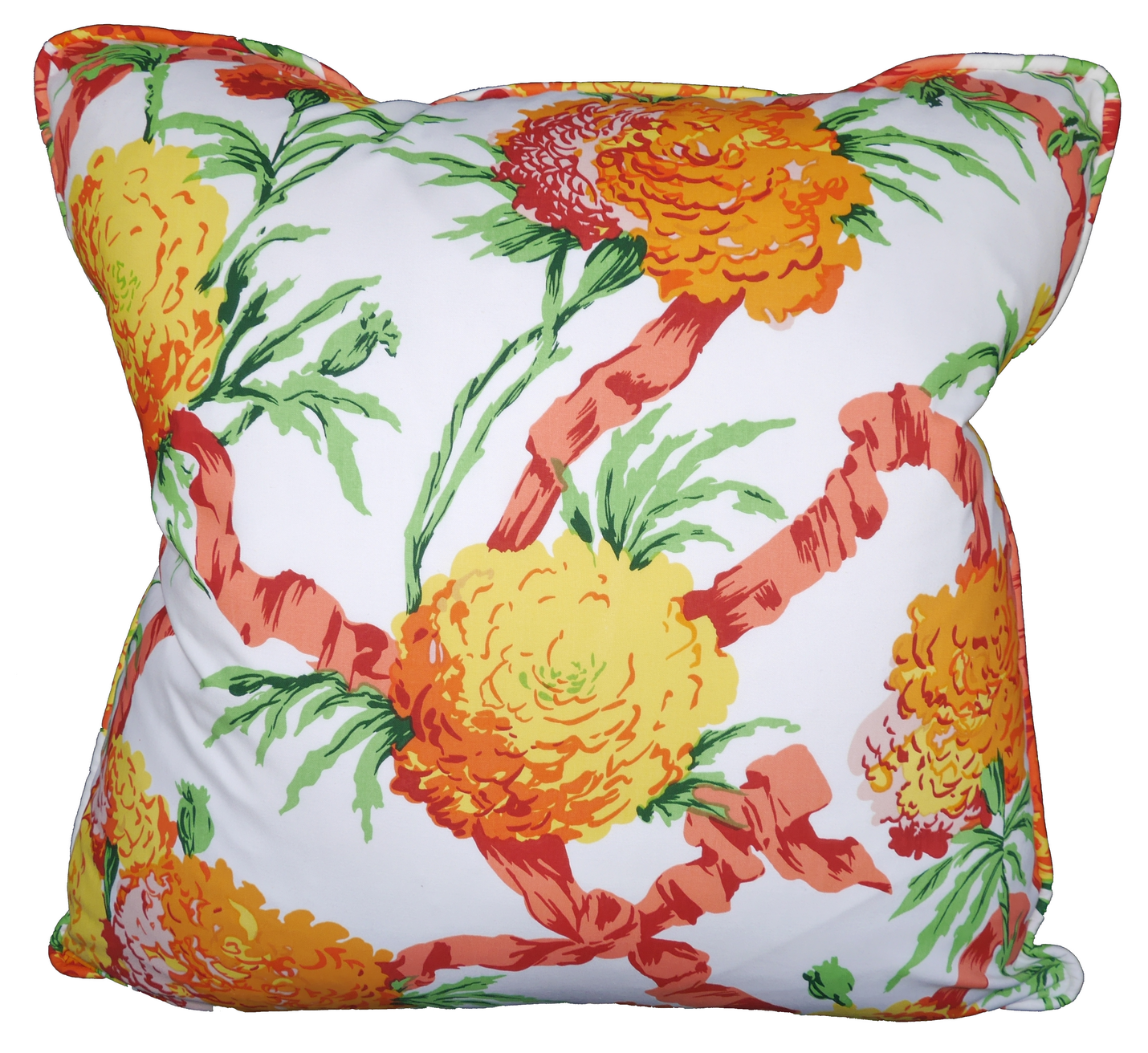 Marigolds Throw Pillow Cover - Carleton Varney
