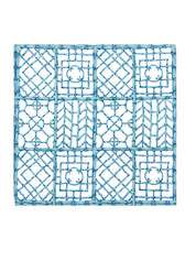 Bali Ha’i Aqua Silk Pocket Square