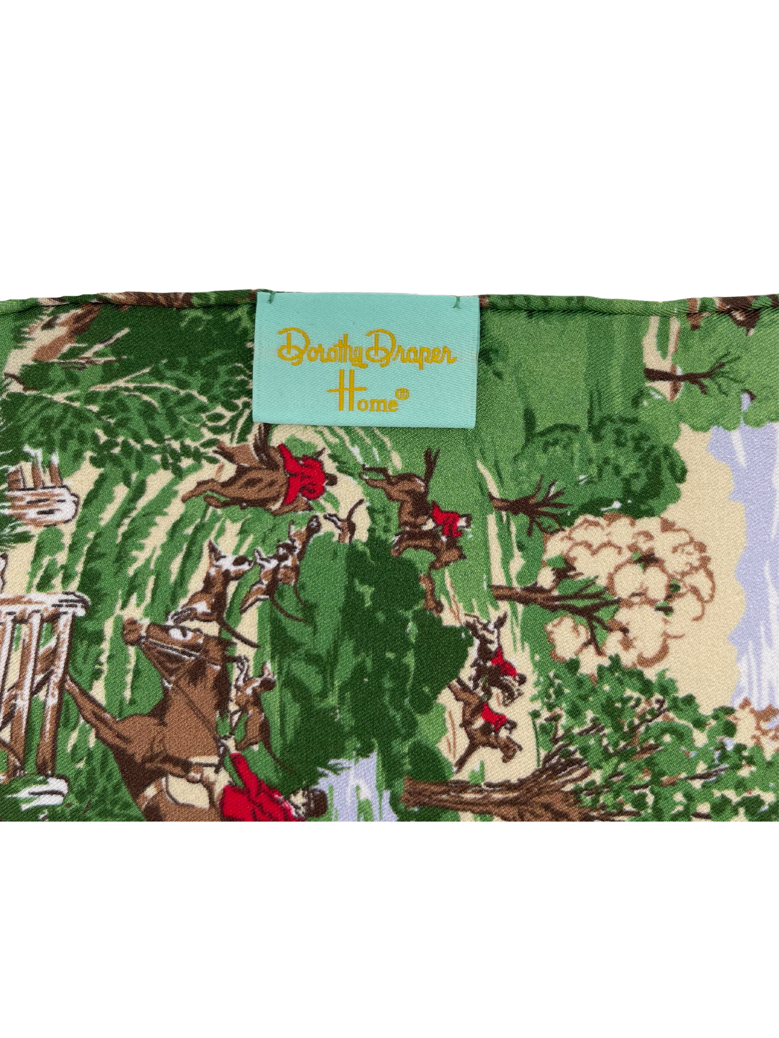 Tally Ho! Silk Pocket Square