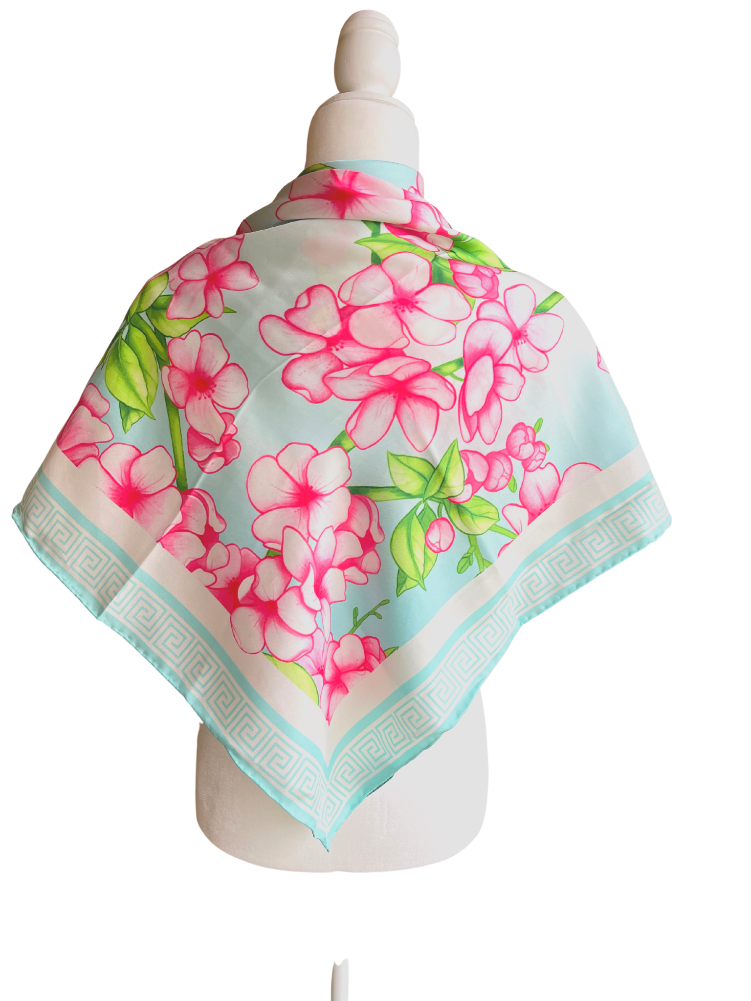 Cherry Blossom Silk Scarf