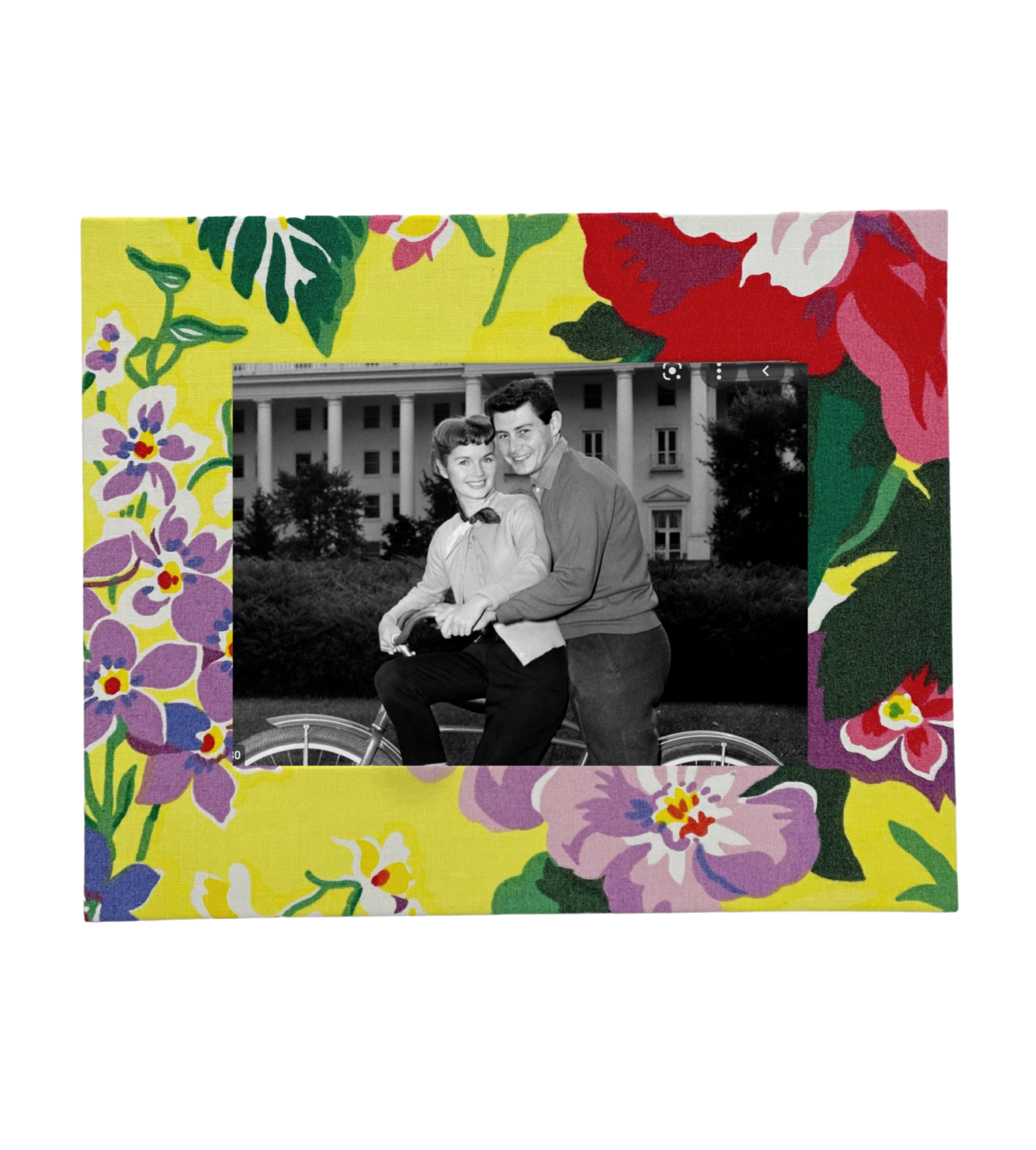 Draper Fabric Picture Frame - Shannongrove - Yellow