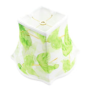 Bell Shaped Lampshade - Spring Leaves
