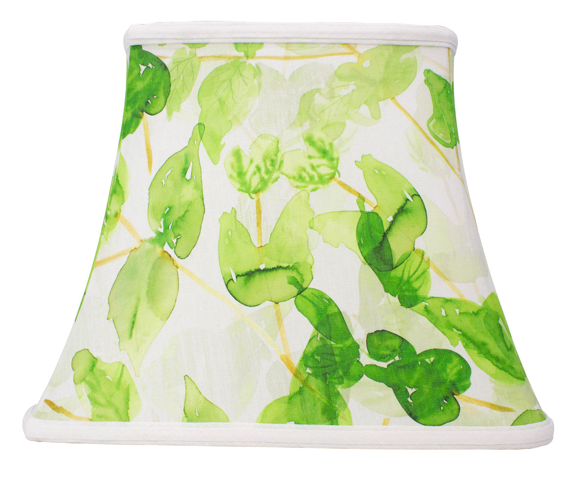 Pagoda Shaped Lampshade - Spring Leaves