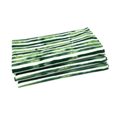 Set of Four Napkins - Strie Dance Key Lime Green