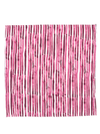Set of Four Napkins - Strie Raspberry
