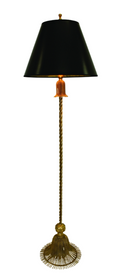 Carleton's Tassel Floor Lamp - Gold