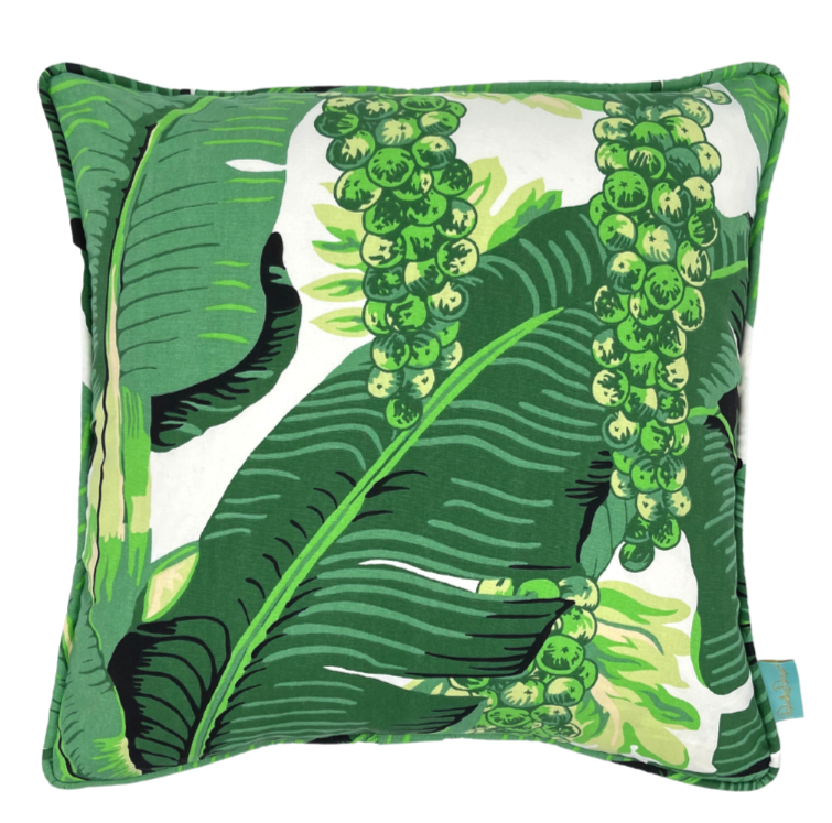 Brazilliance Green Throw Pillow