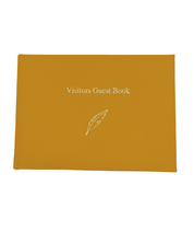 Leather Bound Visitors Guest Book