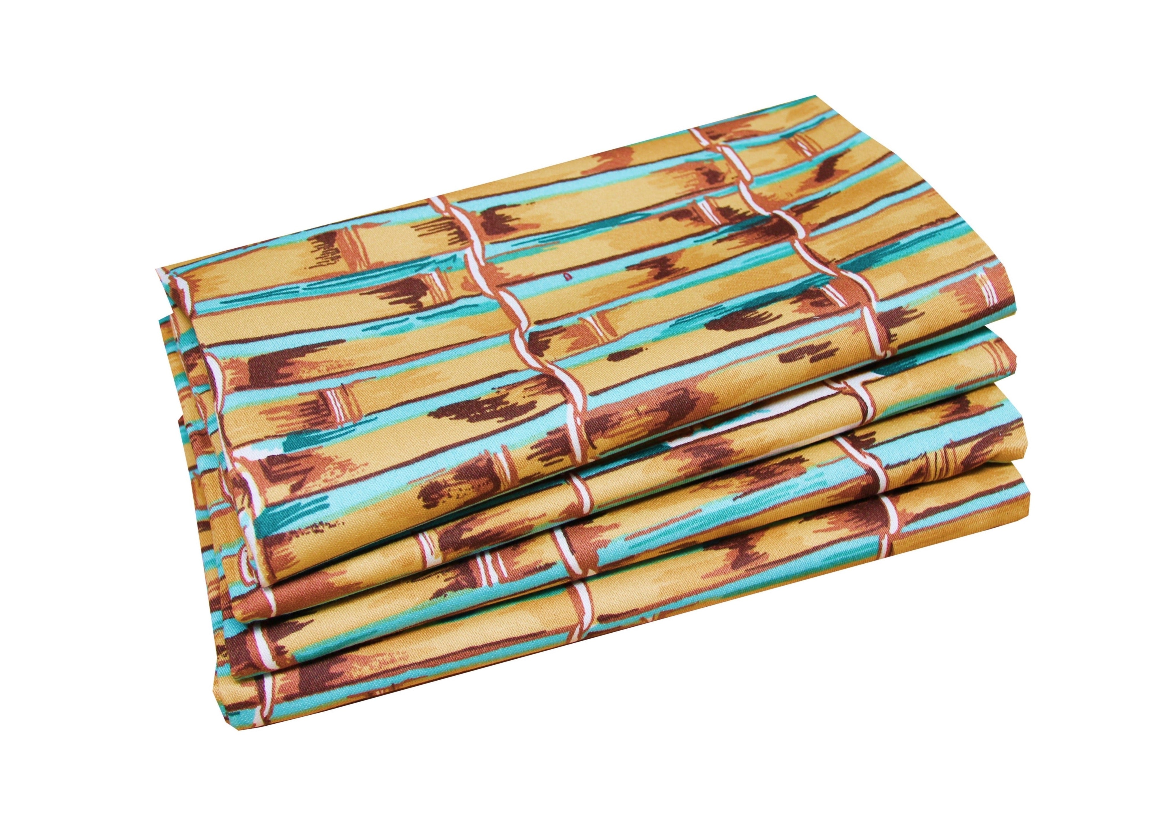 Set of 4 Napkins - Bamboo - Carleton Varney